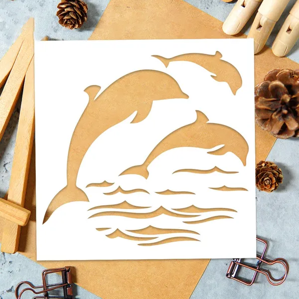 White_Dolphins_Stencil_Cm_Diy_And_Craft