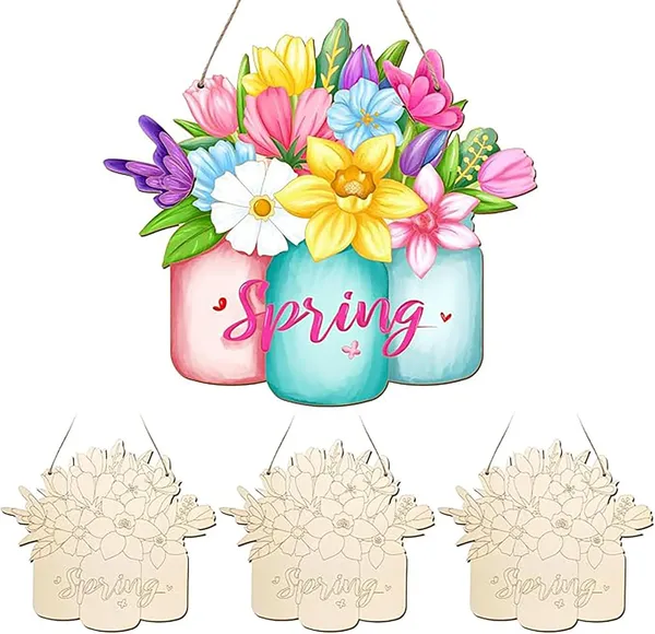 Beige_Paintable_Wooden_Spring_Ornaments_Kids