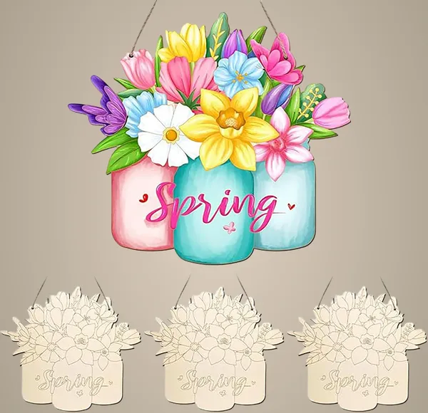 Beige_Paintable_Wooden_Spring_Ornaments_Kids