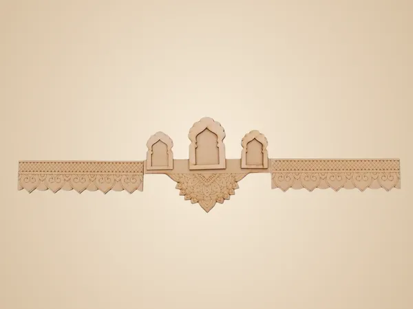 Beige_Jharokha_Bandhanwar_Toran_Pine_Mdf_Door_Hanging_Festival