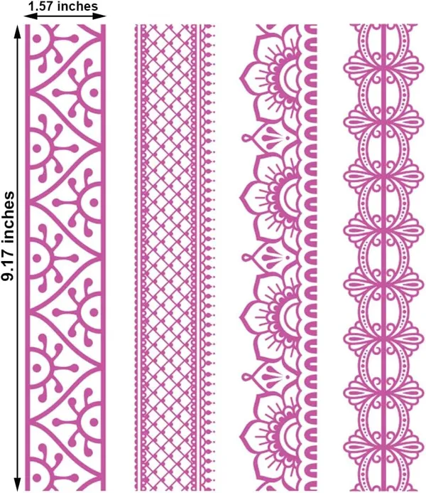 White_Borders_Silkscreen_Stencil_Home_Decor