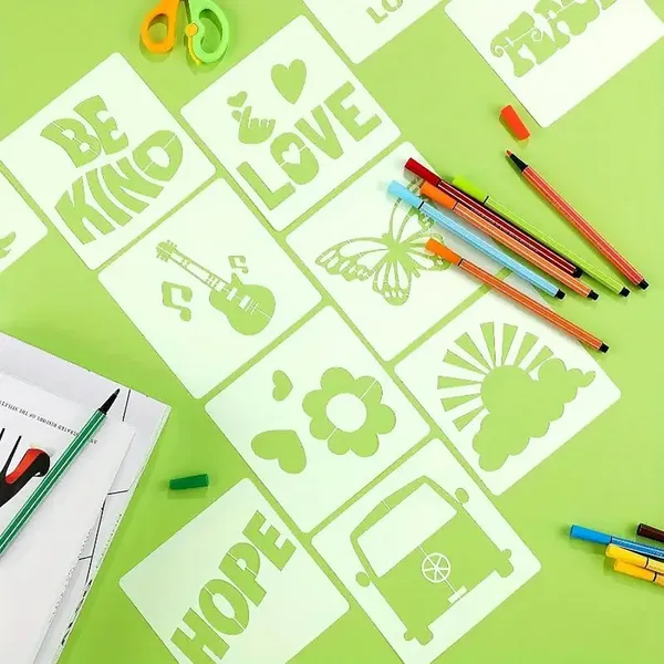 White_Reusable_Stencils_Diy_And_Craft
