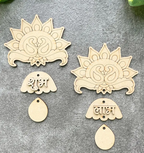 Beige_Unfinished_Diy_Wooden_Shubh_Labh_Divine_Peacock_Cutout_Diy_And_Craft