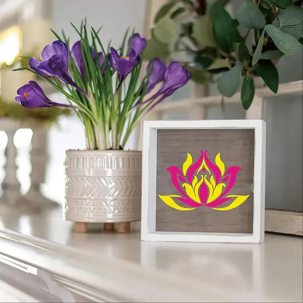 White_Lotus_Flower_Stencil_Pcs_Reusable_Diy_Painting_Stencils_Diy_And_Craft