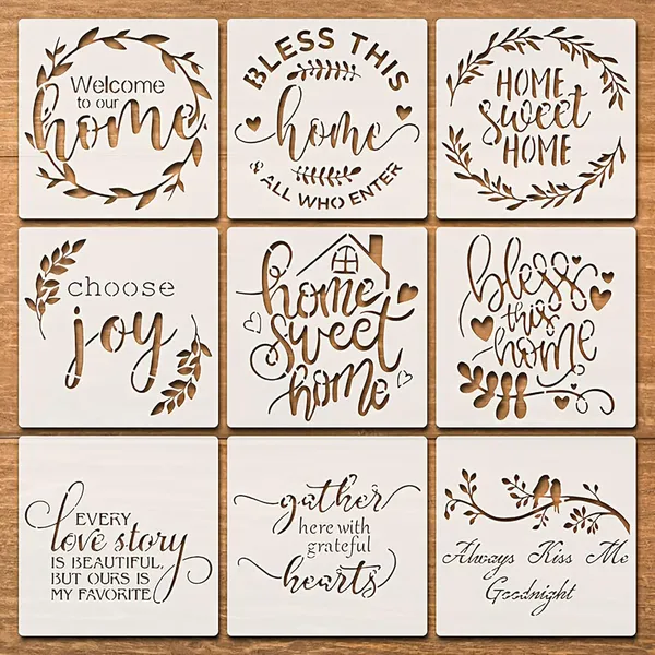 White_Welcome_Inspirational_Stencils_Diy_And_Craft