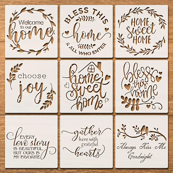 White_Welcome_Inspirational_Stencils_Diy_And_Craft