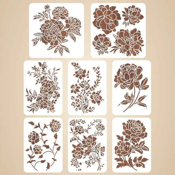 White_Peony_Wall_Stencils_Diy_And_Craft