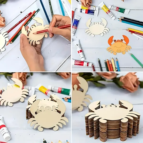 Beige_Wooden_Crab_Cutouts_Diy_And_Craft