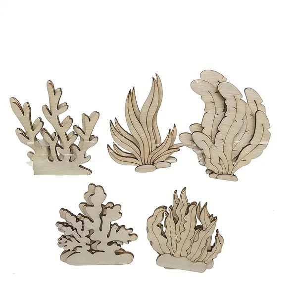 Beige_Wooden_Seaweed_Coral_Cutouts_Diy_And_Craft