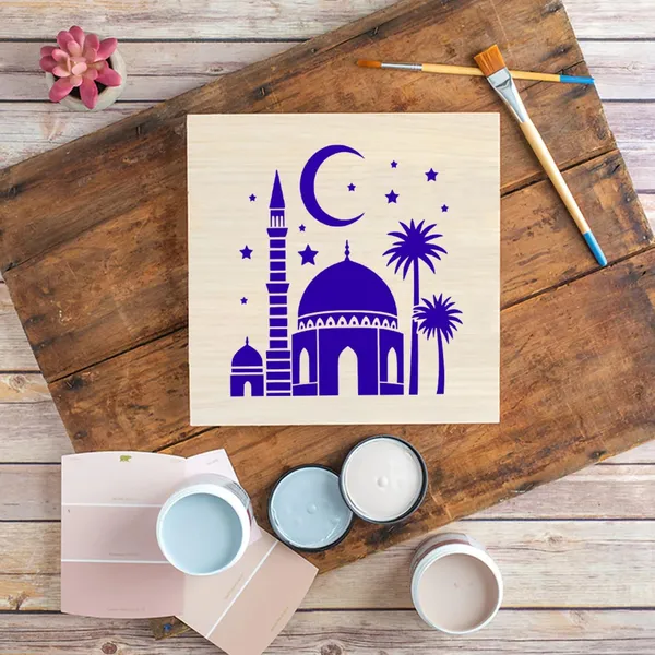 White_Islamic_Stencil_Templates_Cm_Diy_And_Craft