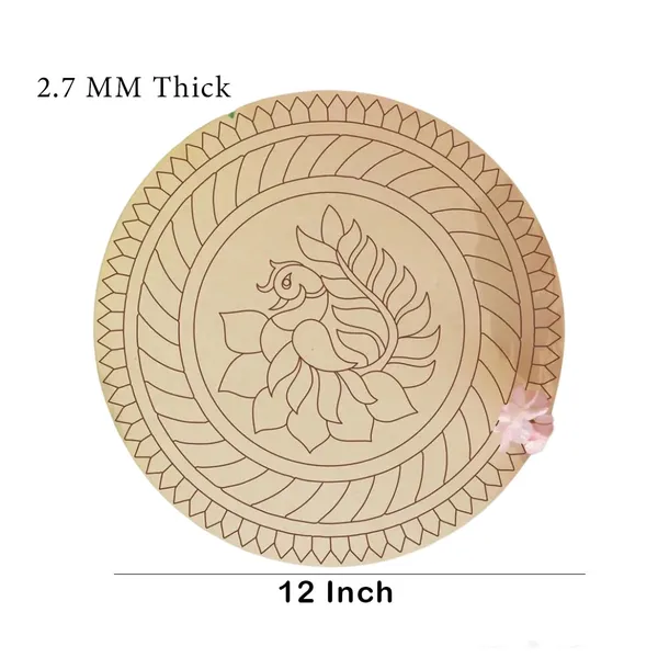 Beige_Wooden_Peacock_Design_Lippan_Art_Wall_Panel_Diy_And_Craft