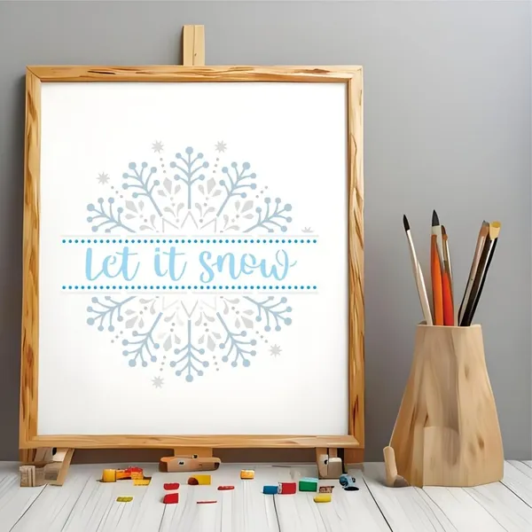 White_Snow_Stencil_Template_Diy_And_Craft