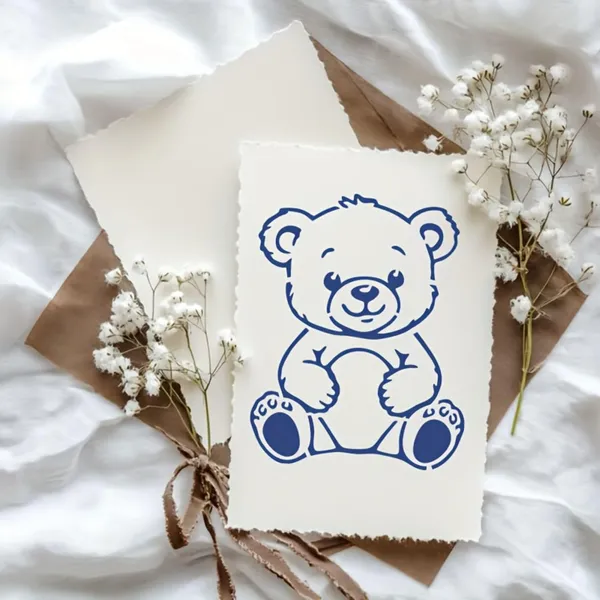 White_Bear_Stencil_Set_Cm_Reusable_Painting_Templates_Diy_And_Craft
