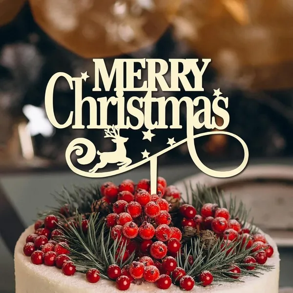 Beige_Our_First_Christmas_Cake_Toppers_Winter_Cake_Toppers_Wooden_Birthday_Keepsake_Decoration_Custom_Cake_Toppers_Merry_Christmas_Holiday_Cake_Toppers_Style_General
