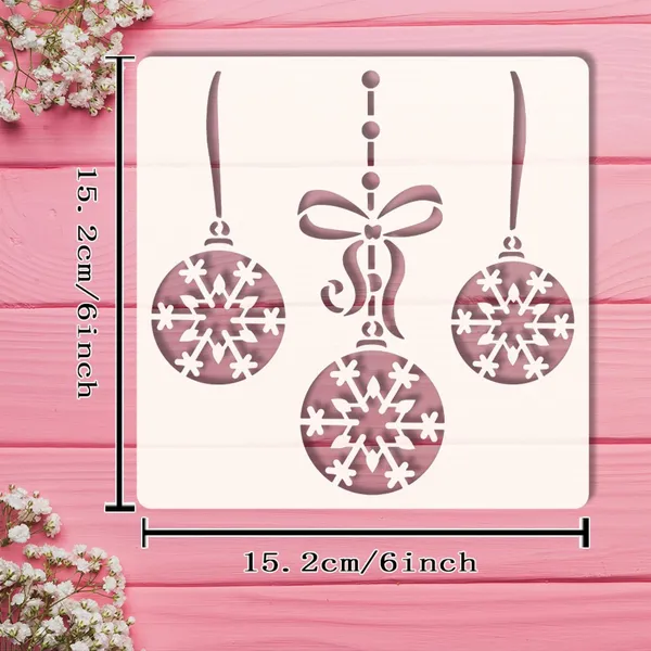 White_Large_Christmas_Ball_Stencil_Reusable_Cm_Snowflake_Ornament_Template_Diy_And_Craft