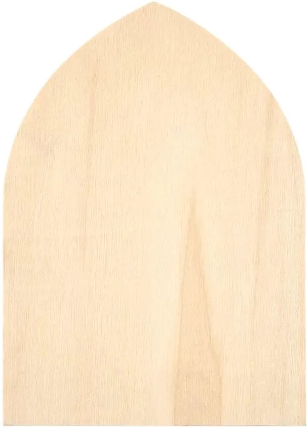 Beige_Wood_Unfinished_Gothic_Arch_Plaque_Diy_And_Craft