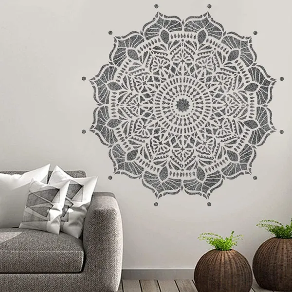 White_Mandala_Pattern_Wall_Stencil_Cm_Diy_And_Craft