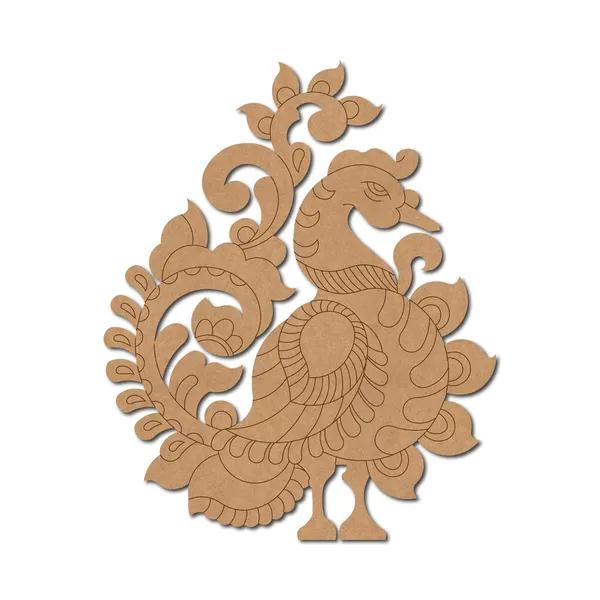 Beige_Wooden_Peacock_Pre_Marked_Mdf_Base_Design_Diy_And_Craft