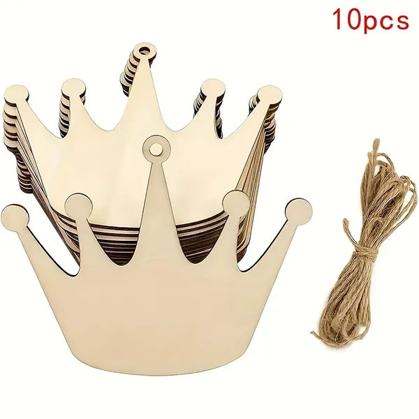 Beige_Wooden_Crown_Cutouts_Diy_And_Craft