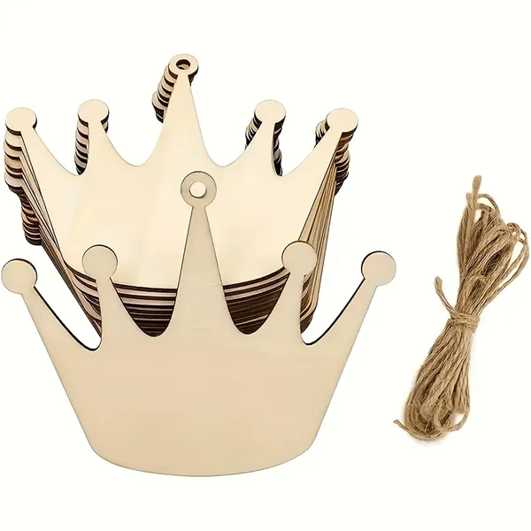 Beige_Wooden_Crown_Cutouts_Diy_And_Craft