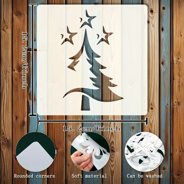 White_Christmas_Tree_Stencil_Diy_And_Craft