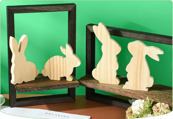 Beige_Bunny_Shape_Mdf_Diy_Art_Craft_Base_Diy_And_Craft