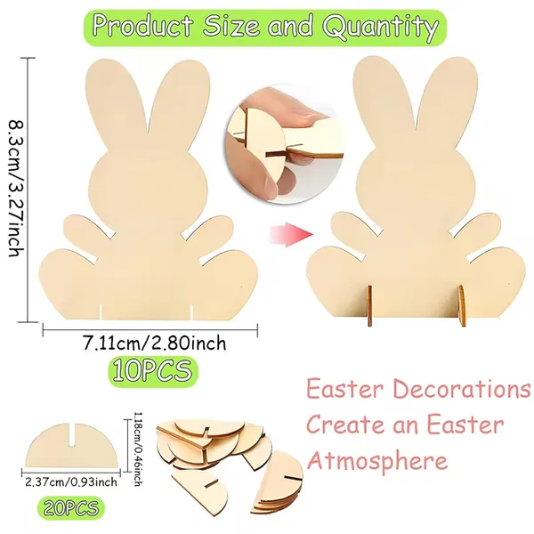 Beige_Bunny_Shape_Pine_Mdf_Diy_Art_Craft_Base_Diy_And_Craft