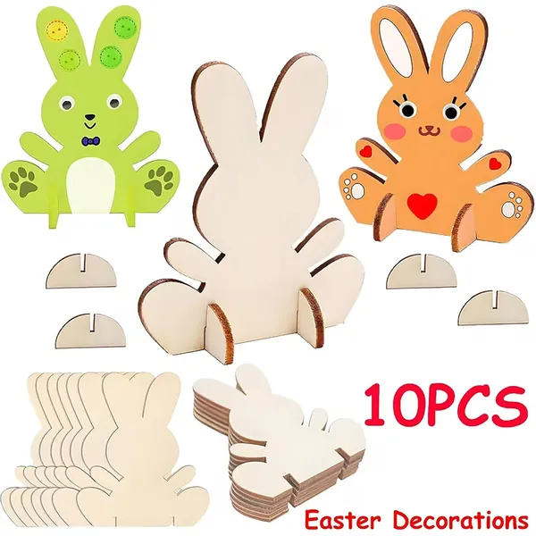 Beige_Bunny_Shape_Pine_Mdf_Diy_Art_Craft_Base_Diy_And_Craft