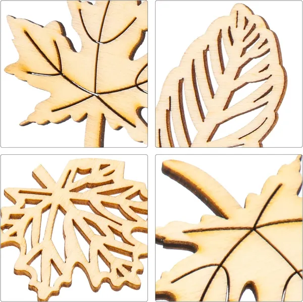 Beige_Maple_Leaves_Wood_Slices_Diy_And_Craft
