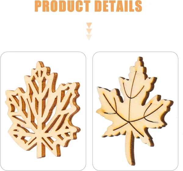 Beige_Maple_Leaves_Wood_Slices_Diy_And_Craft