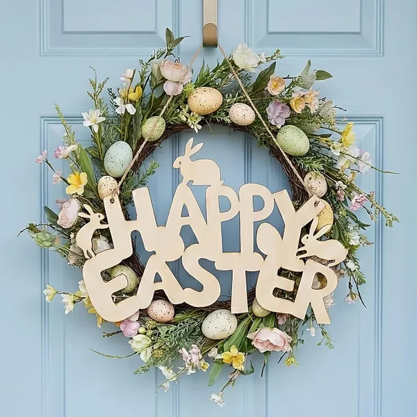 Beige_Egg_Bunny_Shape_Pine_Mdf_Diy_Art_Craft_Base_Diy_And_Craft