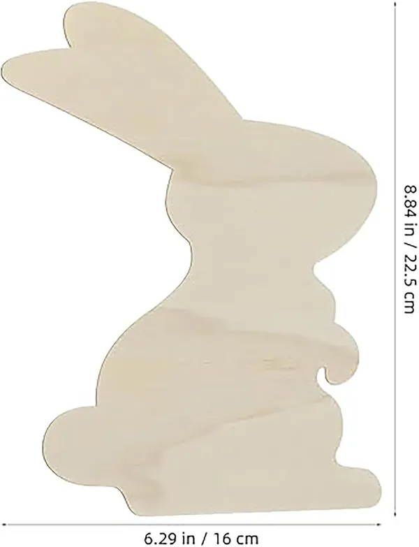 Beige_Rabbit_Shape_Pine_Wood_Diy_Art_Craft_Base_X_Diy_And_Craft
