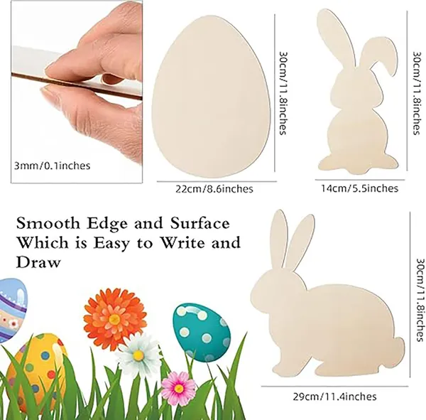 Beige_Rabbit_Egg_Shape_Pine_Wood_Diy_Art_Craft_Base_X_Diy_And_Craft