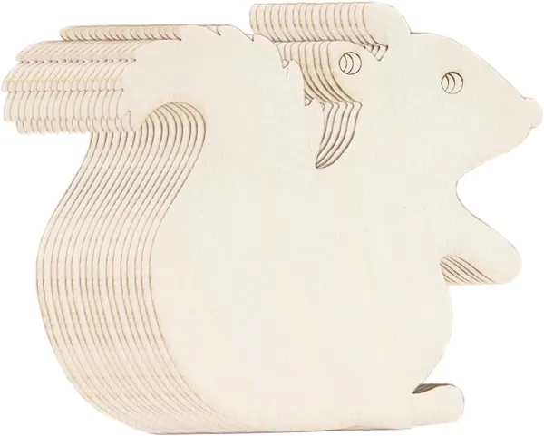Beige_Wooden_Squirrel_Animal_Slices_Diy_And_Craft
