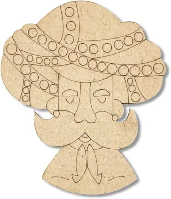 Beige_Traditional_Rajasthani_Decorative_Ram_Ram_Sa_Padharo_Sa_Welcome_Men_Lady_Cutout_Set_Diy_And_Craft