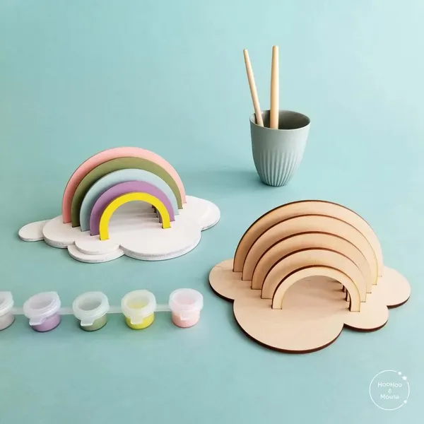 Beige_Wooden_Rainbow_Paint_Kit_Diy_Kid_Craft_Baby