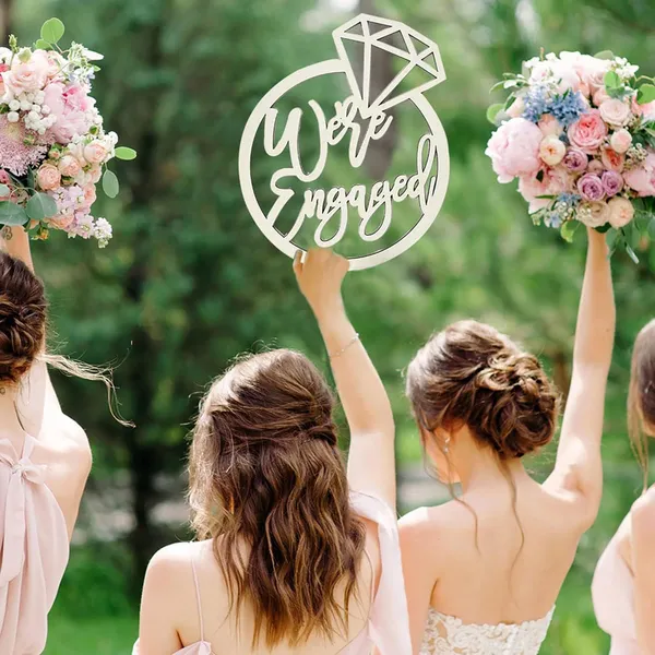 Beige_We_Are_Engaged_Party_Decoration_Home_Decor