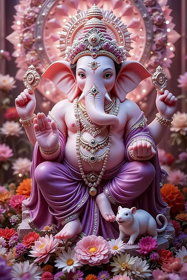 Multicolour_Ganesha_Wall_Art_Decor_Home_Decor