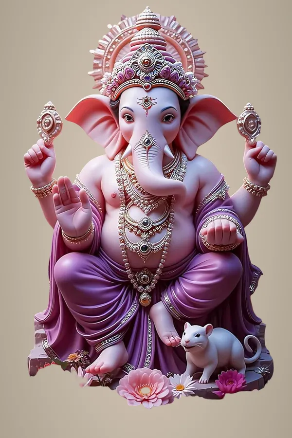 Multicolour_Ganesha_Wall_Art_Decor_Home_Decor