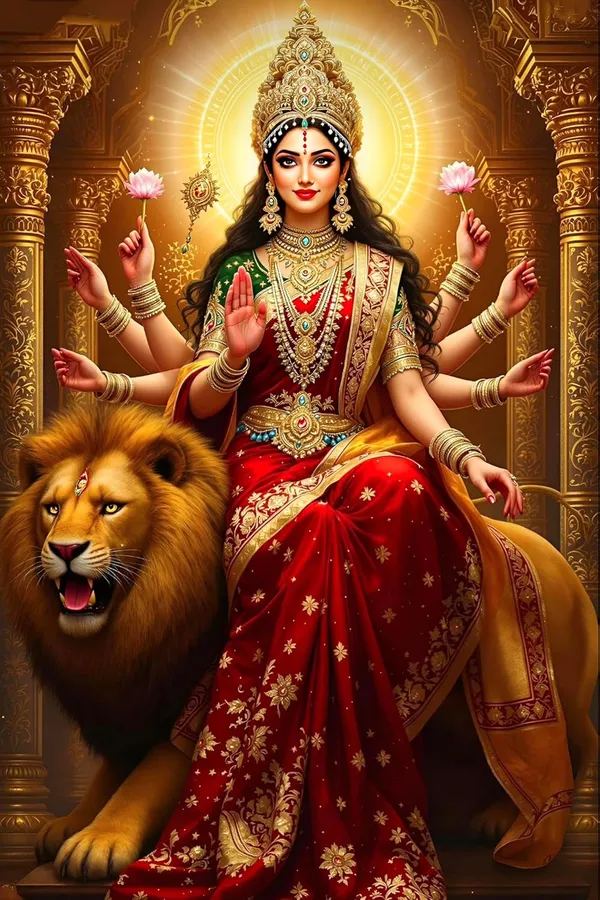 Multicolour_X_Durga_Maa_Wall_Art_Decor_Home_Decor