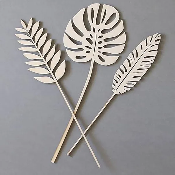 Beige_Leaf_Shape_Pine_Mdf_Diy_Art_Craft_Base_Diy_And_Craft