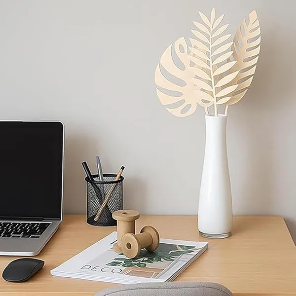 Beige_Leaf_Shape_Pine_Mdf_Diy_Art_Craft_Base_Diy_And_Craft