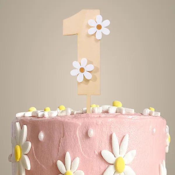 Beige_Wooden_Daisy_Cake_Topper_General