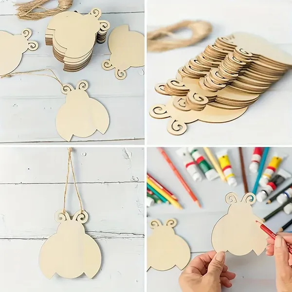 Beige_Ladybug_Shape_Pine_Mdf_Diy_Art_Craft_Base_Diy_And_Craft