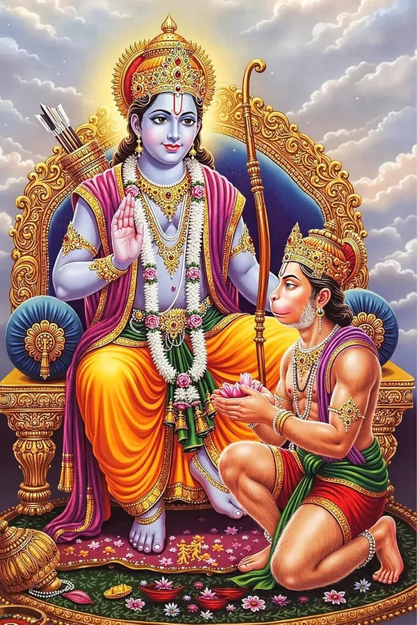 Multicolour_X_Ram_Hanuman_Idol_Wall_Art_Home_Decor