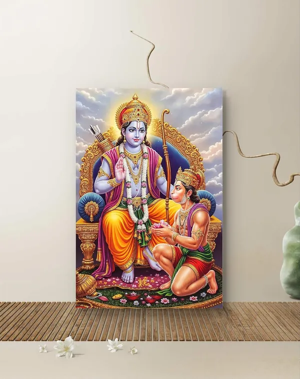 Multicolour_X_Ram_Hanuman_Idol_Wall_Art_Home_Decor