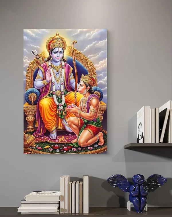 Multicolour_X_Ram_Hanuman_Idol_Wall_Art_Home_Decor
