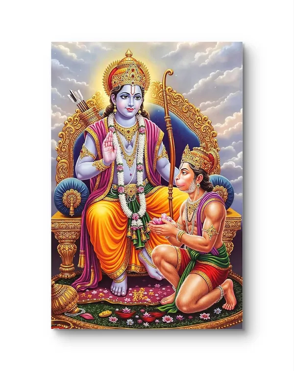 Multicolour_X_Ram_Hanuman_Idol_Wall_Art_Home_Decor