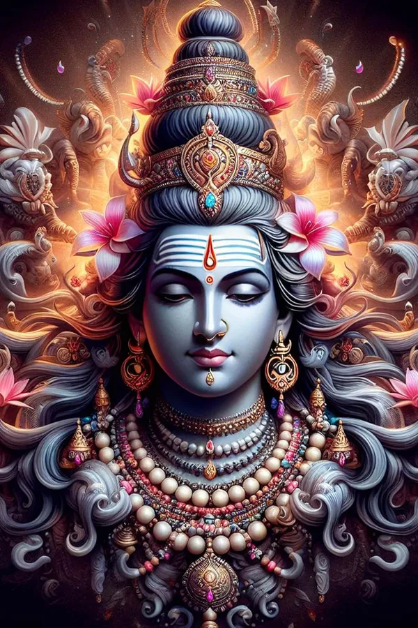 Multicolour_X_Shiva_Face_Idol_Wall_Art_Home_Decor