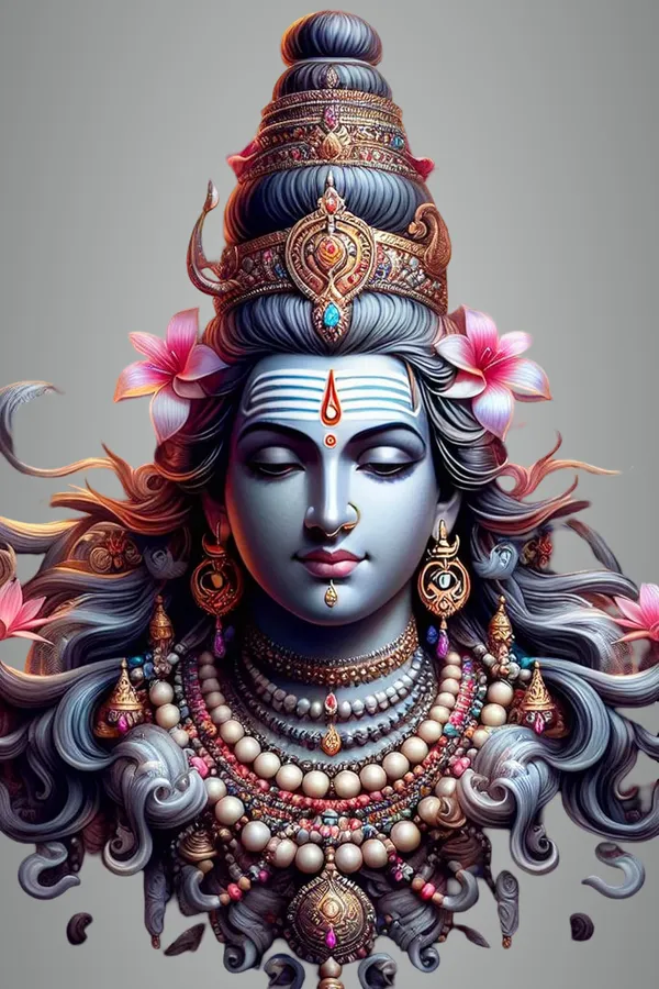 Multicolour_X_Shiva_Face_Idol_Wall_Art_Home_Decor
